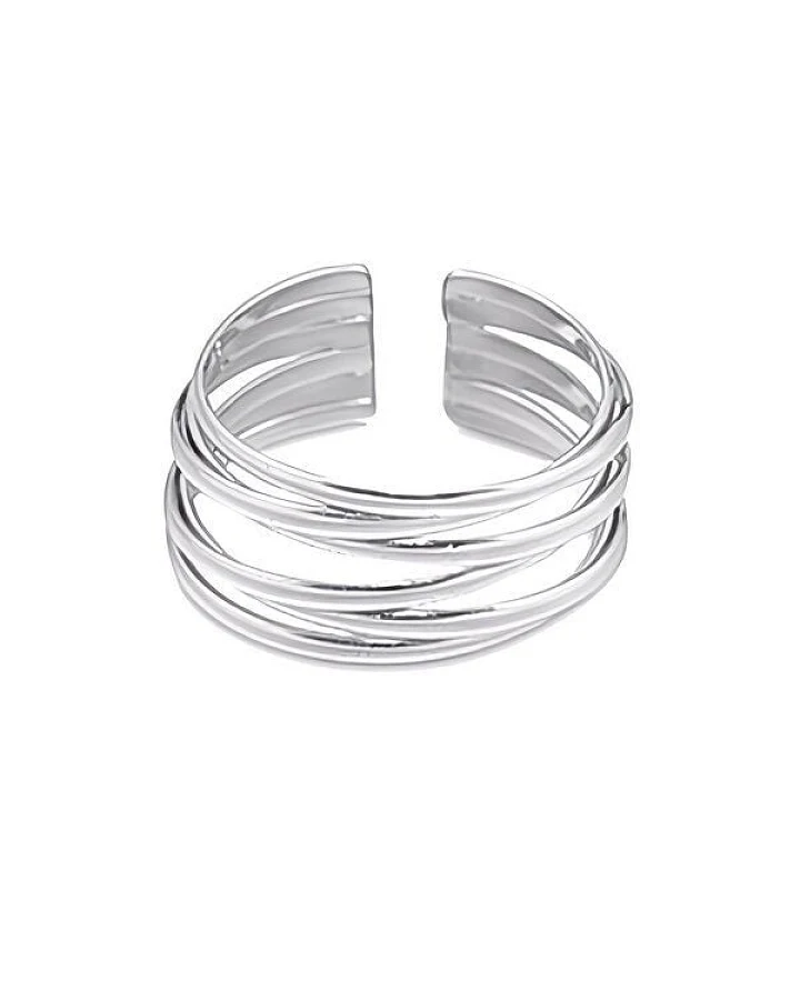 Größenverstellbarer Contour Ring ca. Ø 17 - 20mm von Elektropulli