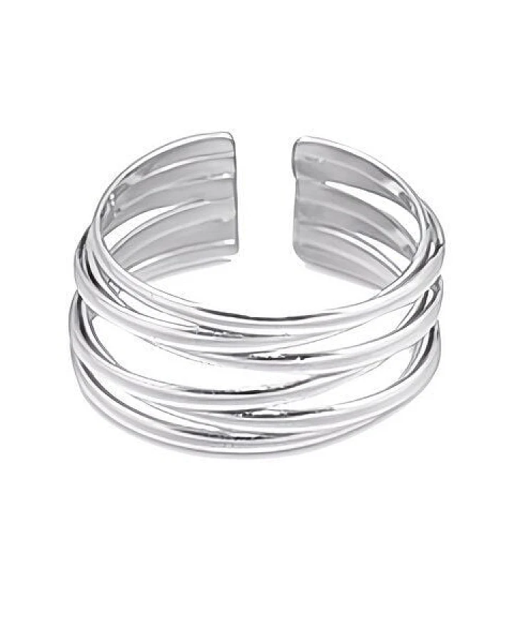Größenverstellbarer Contour Ring ca. Ø 17 - 20mm von Elektropulli