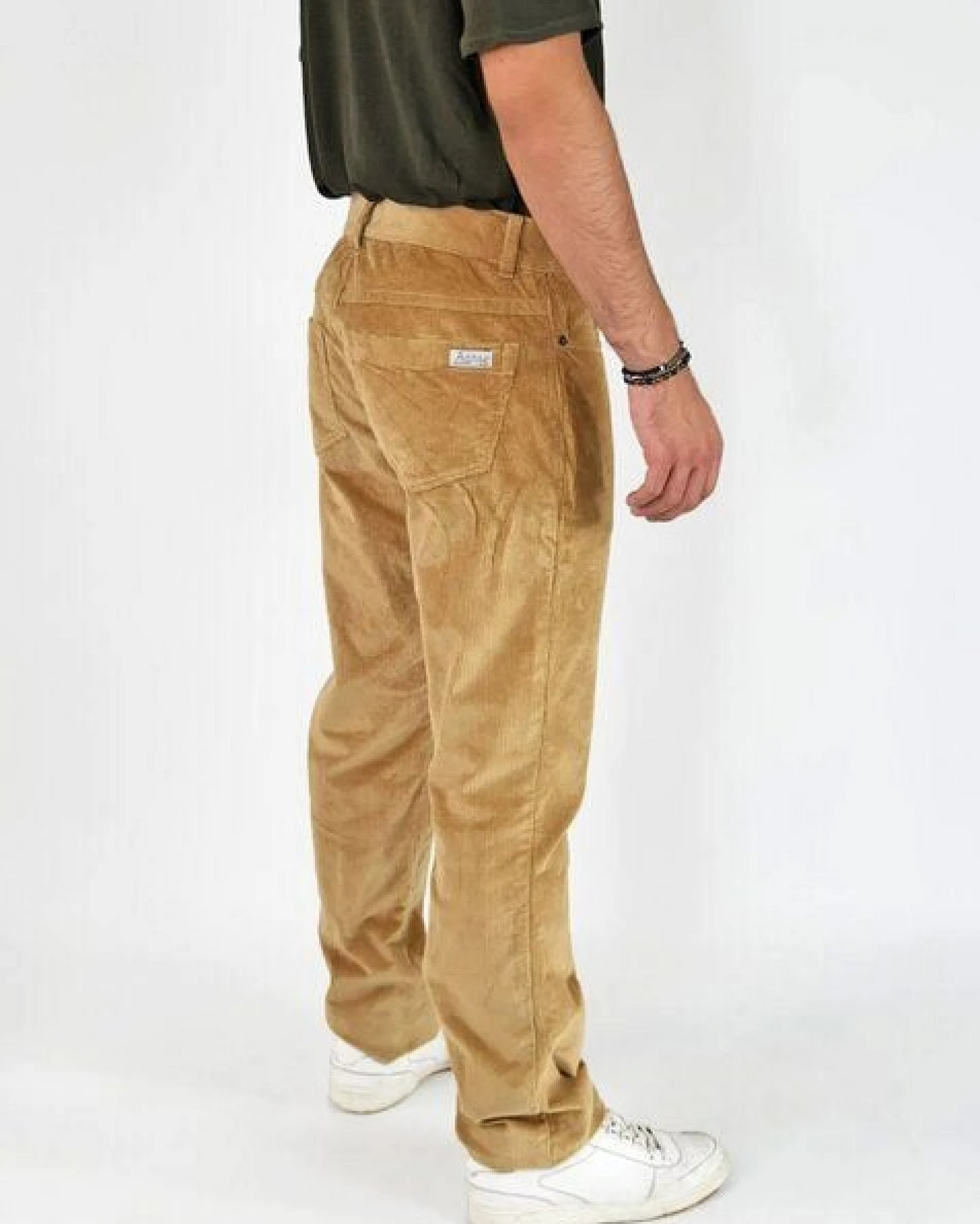 Aatise Herrenhose Zanzibar mid-raise aus stretch Bio-Cord – Ansicht 2