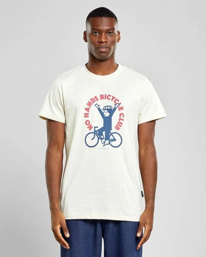 DEDICATED Herren T-Shirt No Hands - Oat White