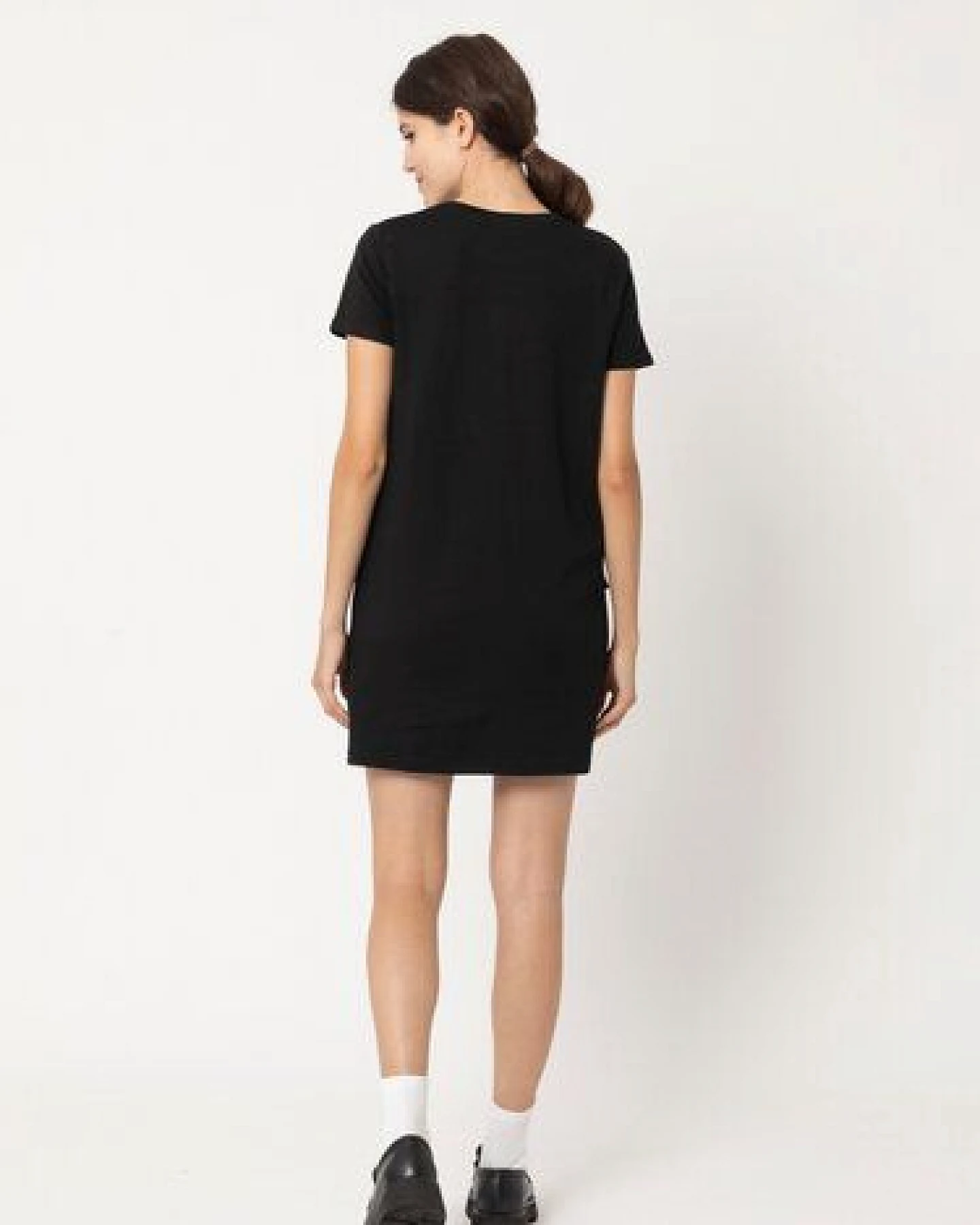 CORA happywear Marion Damen Kleid aus Buchenholz Faser I schwarz – Ansicht 3