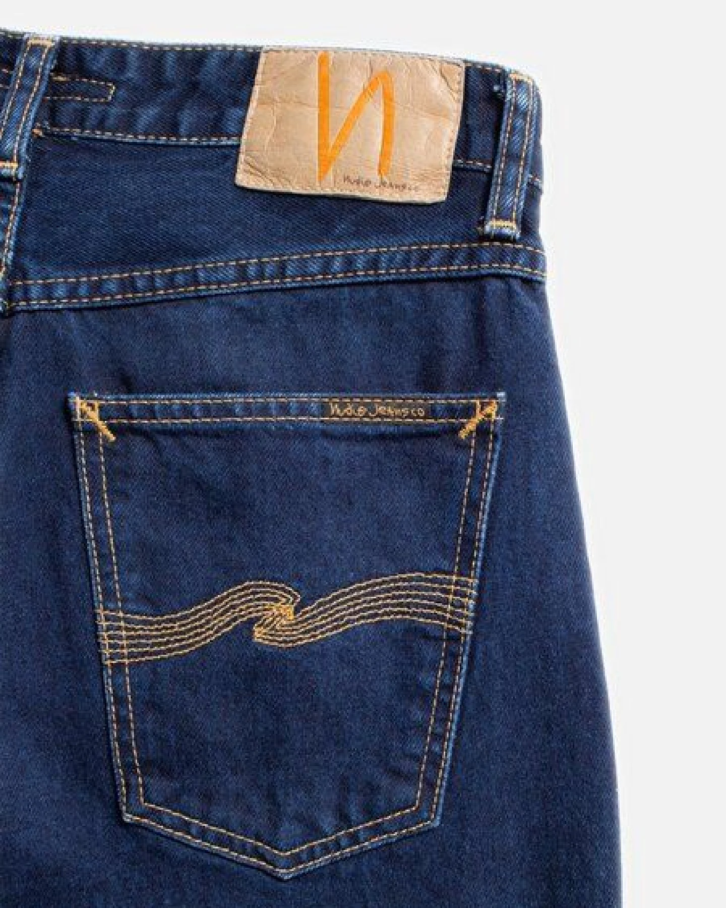 Nudie Jeans Wide Leg Jeans Clean Eileen - Indigo Dipped – Ansicht 3