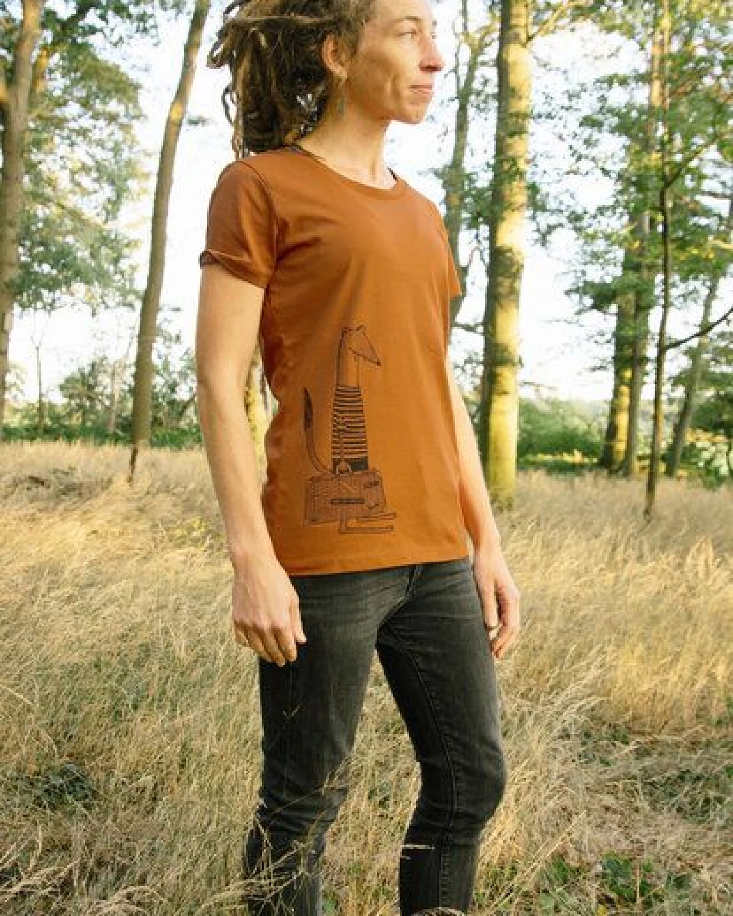Cmig Reisewiesel T-Shirt Damen – Ansicht 3