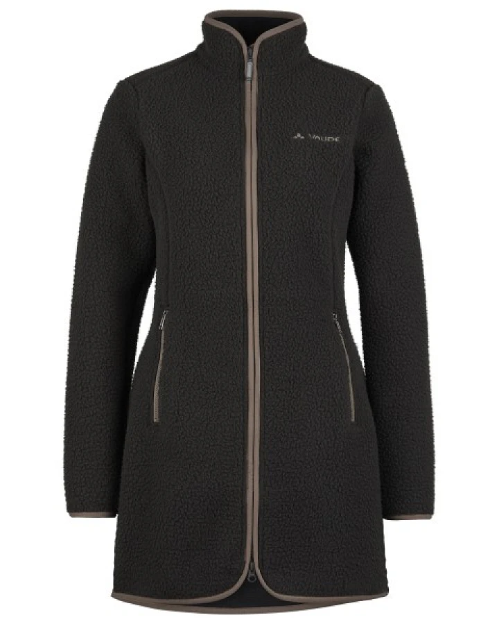 Vaude - Women's Punaka Fleece Coat - Mantel Gr 34 schwarz