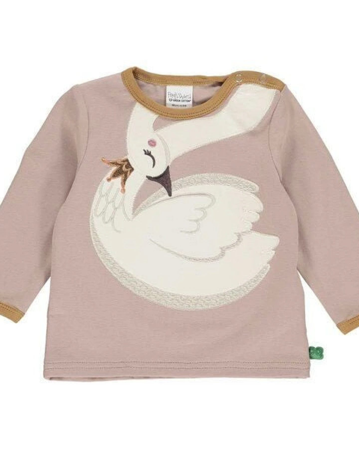 Fred's World by Green Cotton "Green Cotton" T-Shirt "Schwan" – Ansicht 2