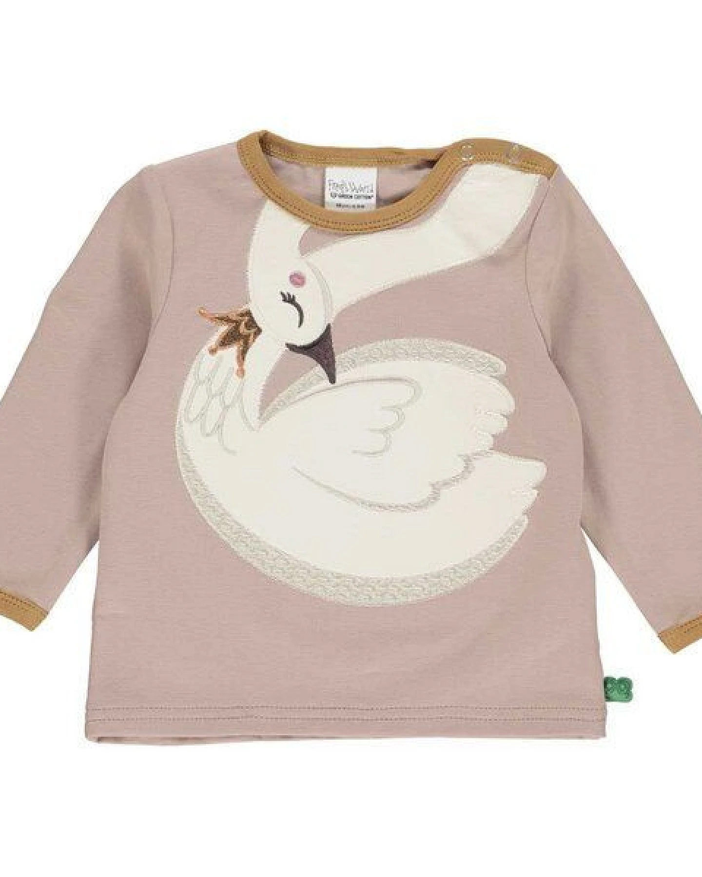 Fred's World by Green Cotton "Green Cotton" T-Shirt "Schwan" – Ansicht 2