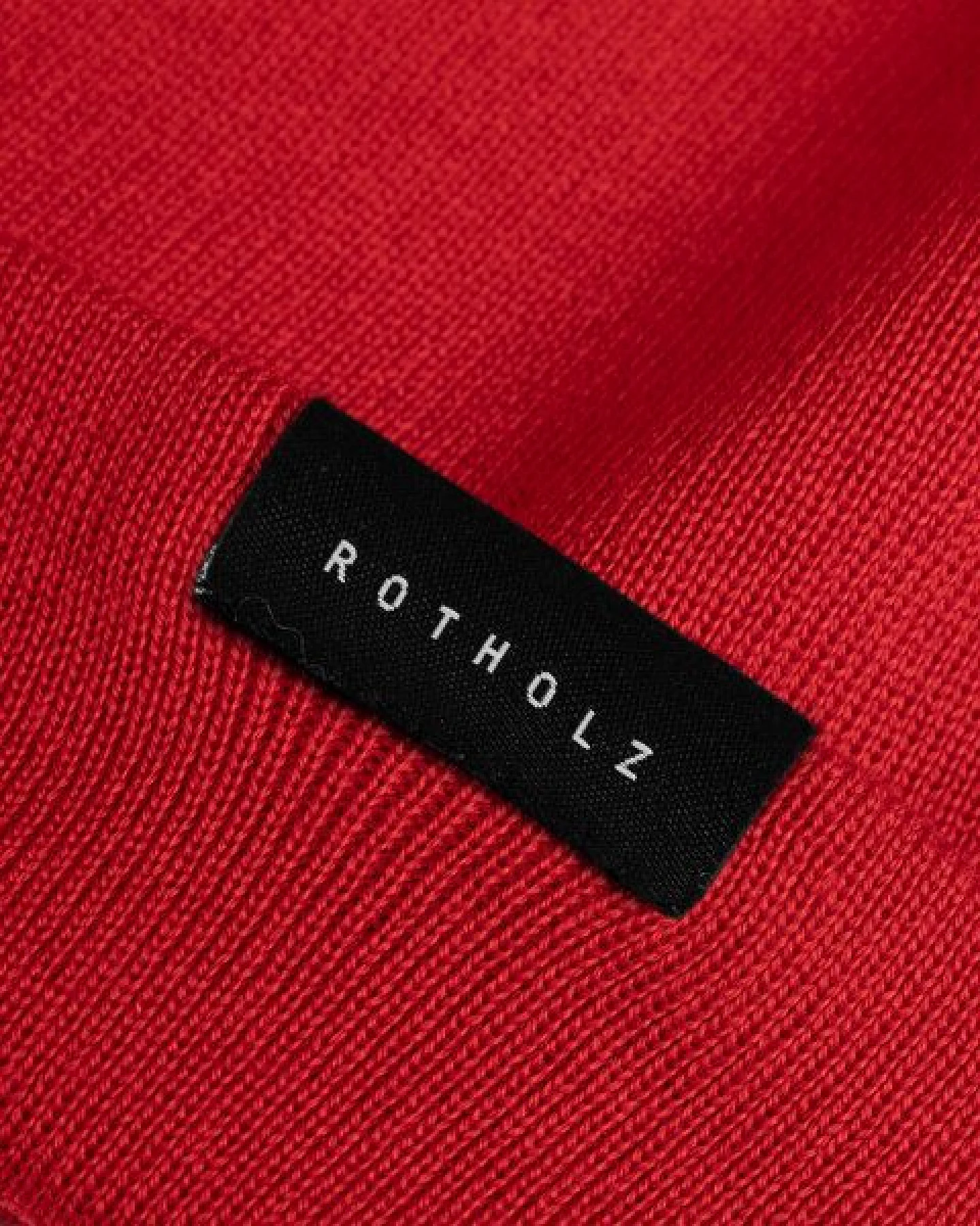 Rotholz Kurze Mütze aus Bio-Merinowolle – Ansicht 3