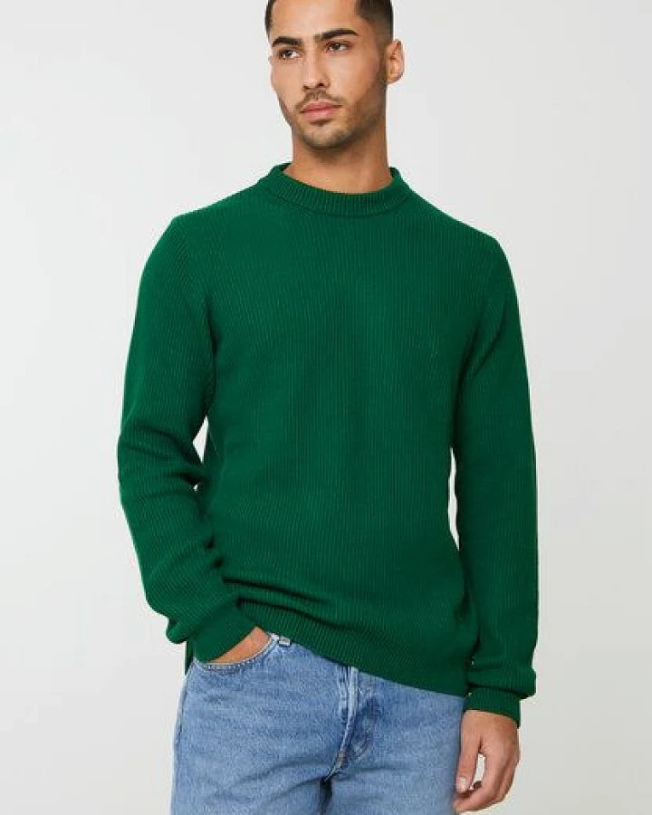 Herren Strickpullover aus Bio-Baumwolle - ROIBOS - recolution