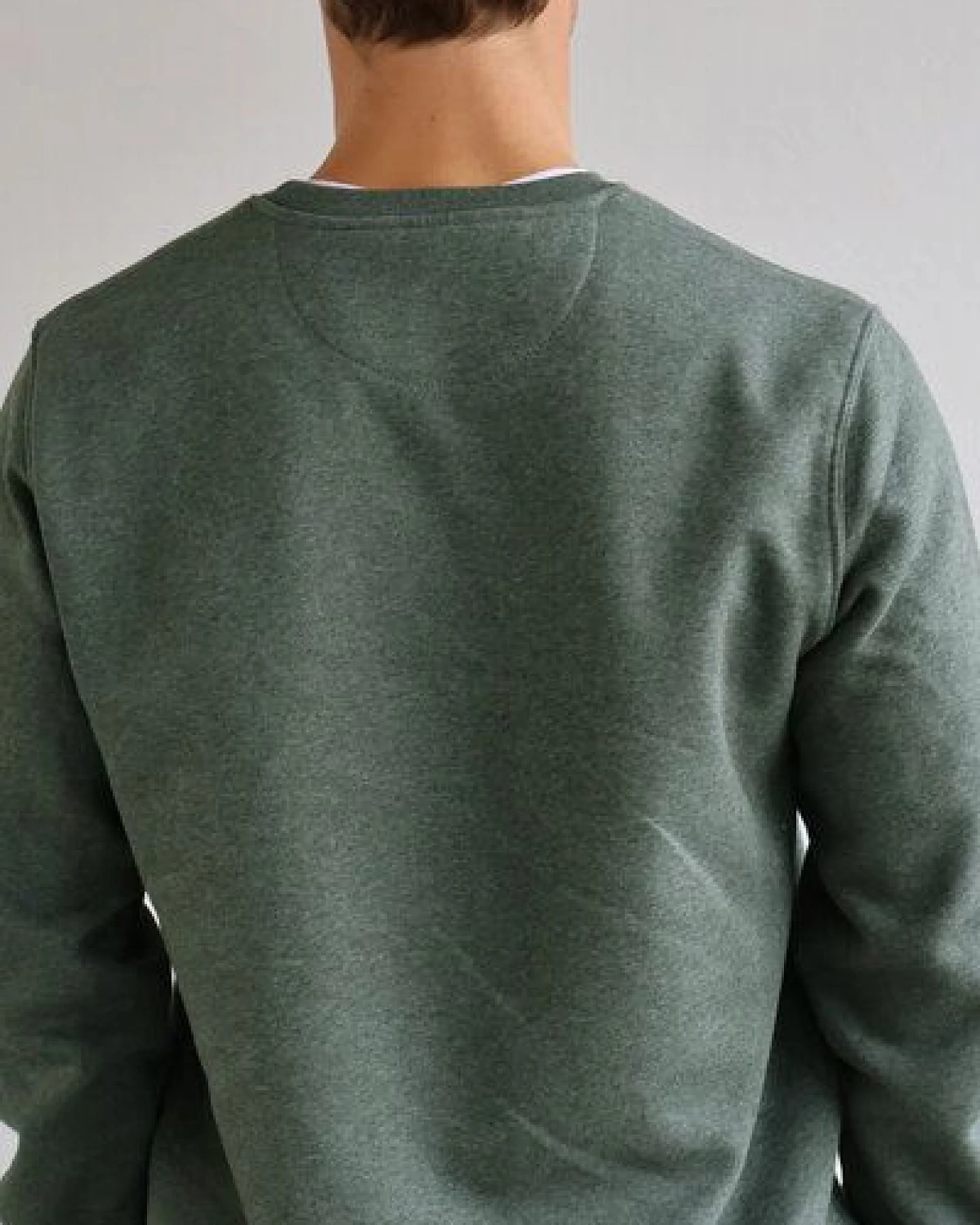 Kultgut Pro Earth - Biofair - Supersoft Sweatshirtpullover / Meliert – Ansicht 3