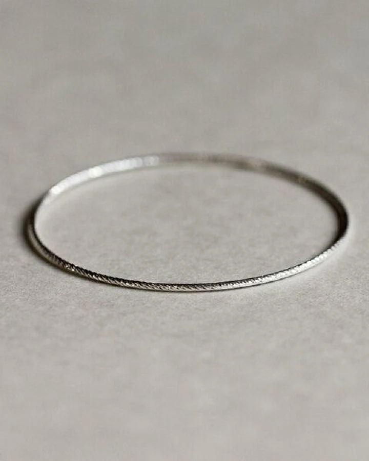 lille mus Armreif 'Glitzer' 925 Silber / vergoldet