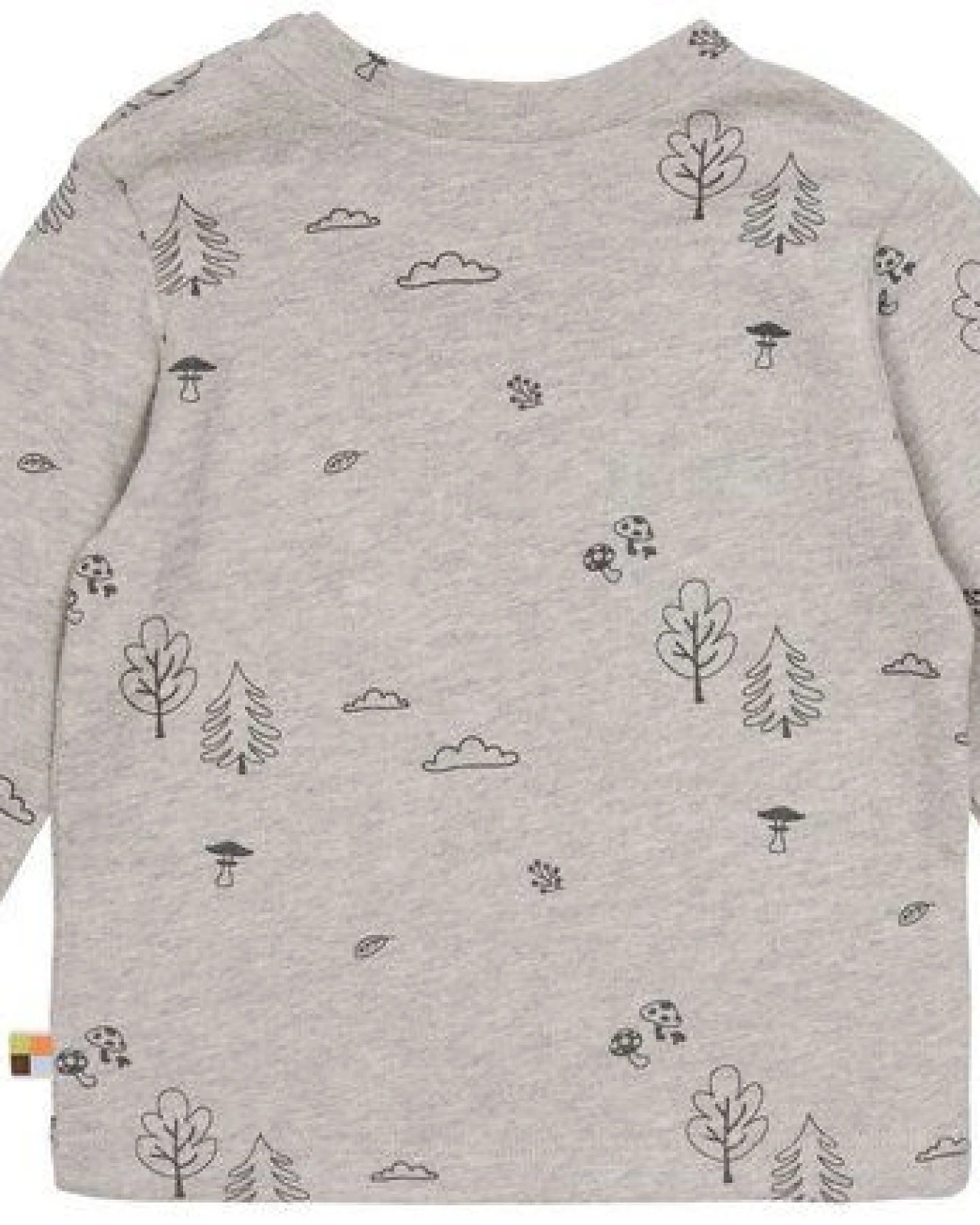 loud + proud Baby & Kinder Shirt Strukturstrick, GOTS-zertifiziert – Ansicht 2