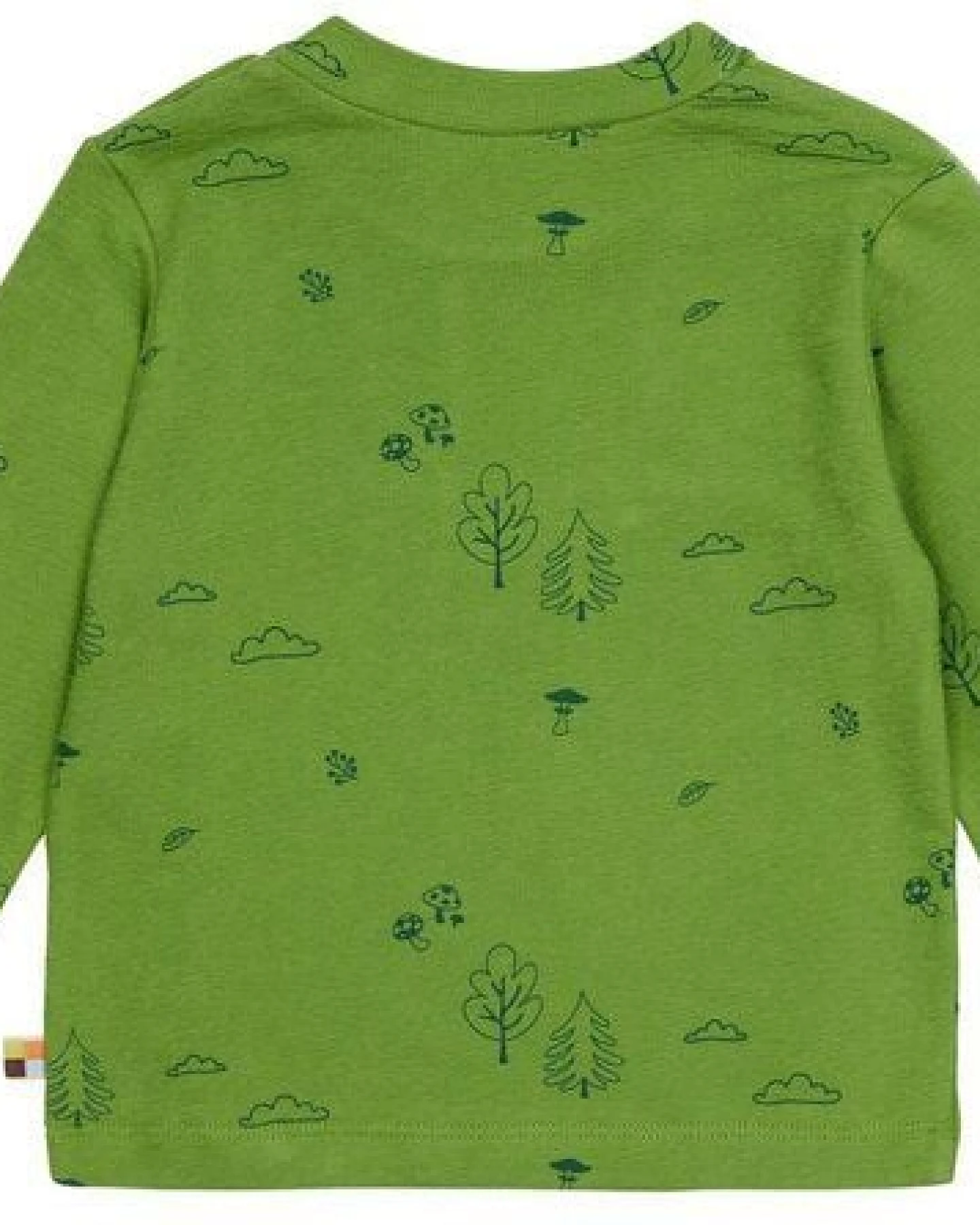 loud + proud Baby & Kinder Shirt Strukturstrick, GOTS-zertifiziert – Ansicht 2