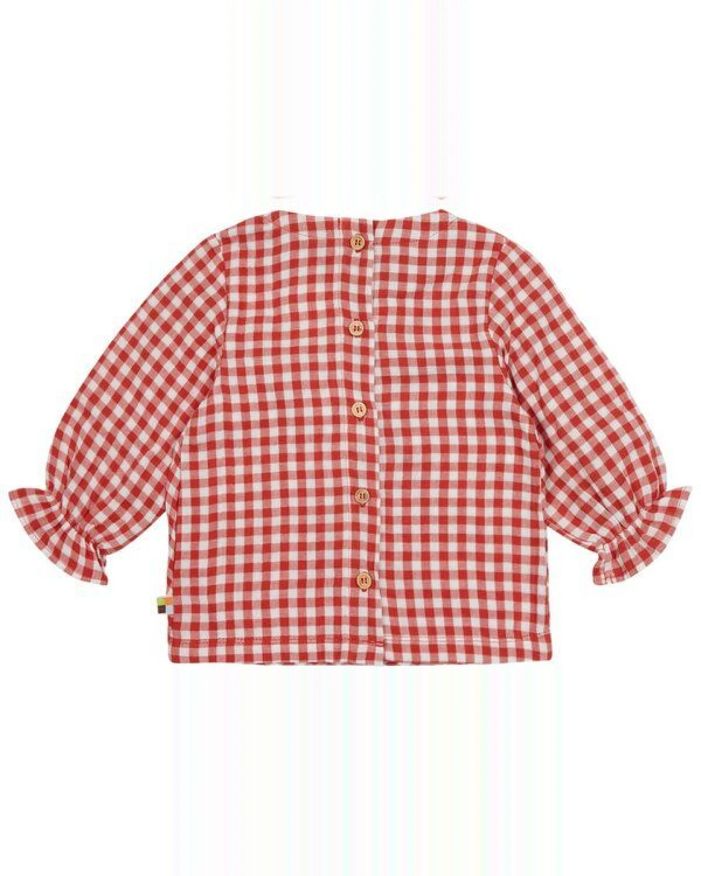 loud + proud Baby & Kinder Musselin Bluse, GOTS-zertifiziert – Ansicht 2