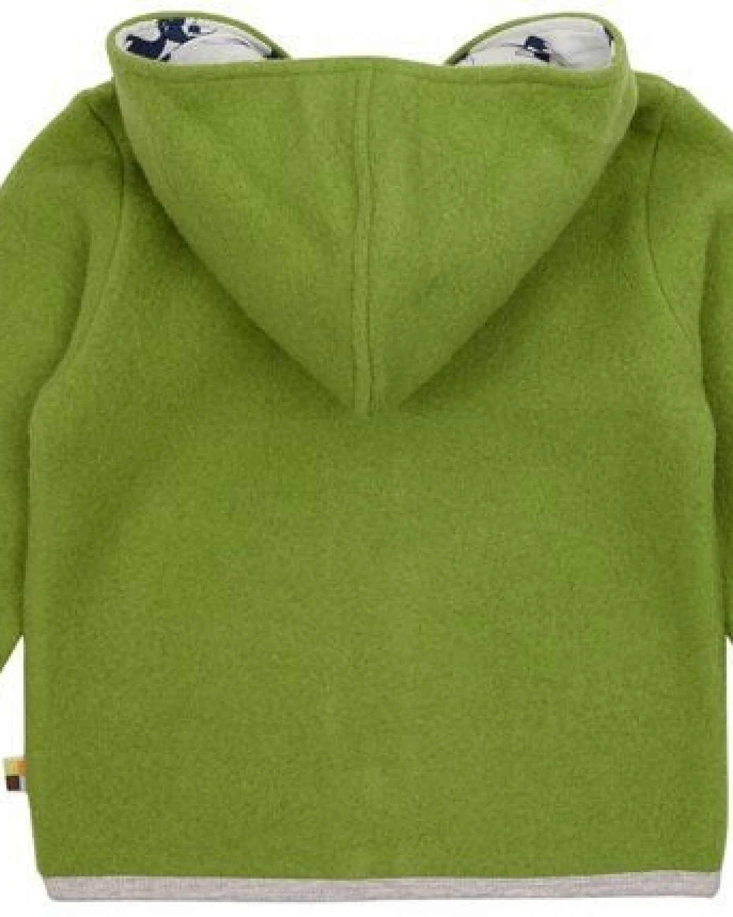 loud + proud Baby & Kinder Jacke Wollfleece, GOTS-zertifiziert – Ansicht 2