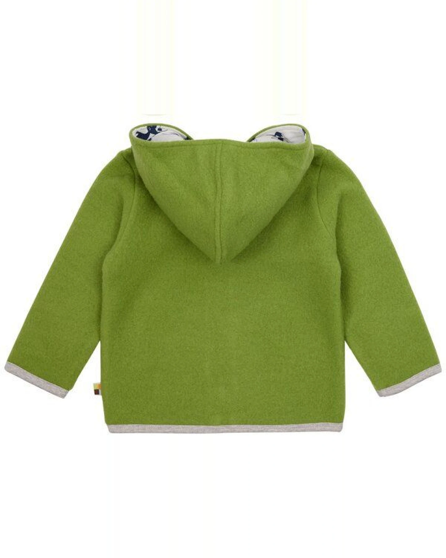 loud + proud Baby & Kinder Jacke Wollfleece, GOTS-zertifiziert – Ansicht 2