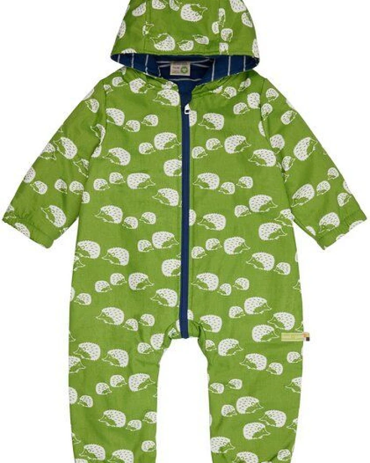 loud + proud Baby & Kinder Wasserabweisender Overall, wattiert, GOTS-zertifiziert