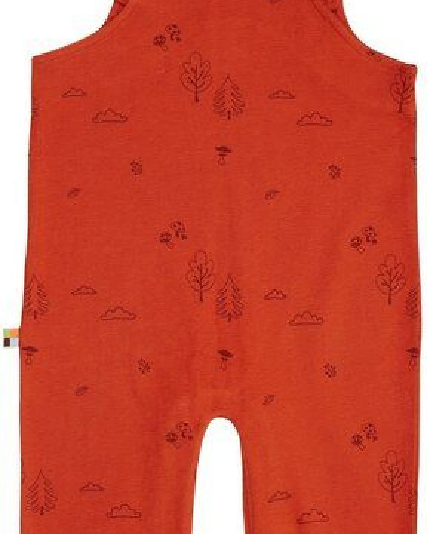 loud + proud Baby & Kinder Latzhose Strukturstrick, GOTS-zertifiziert – Ansicht 2