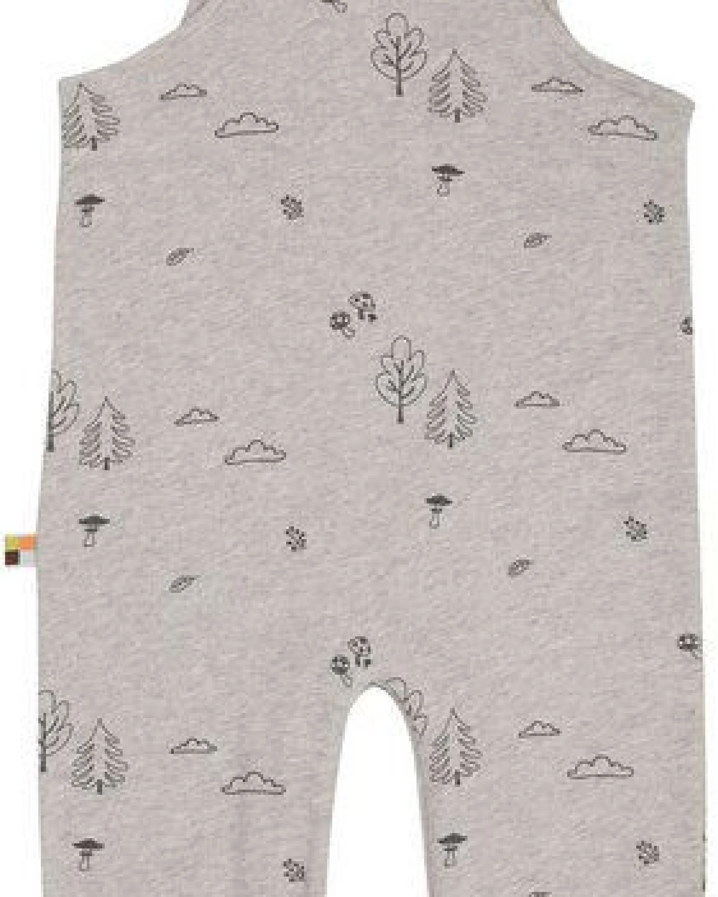 loud + proud Baby & Kinder Latzhose Strukturstrick, GOTS-zertifiziert – Ansicht 2