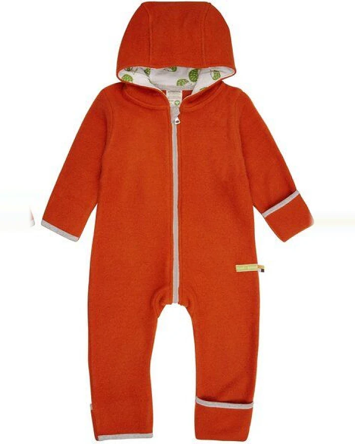 loud + proud Baby & Kinder Overall Wollfleece, GOTS-zertifiziert