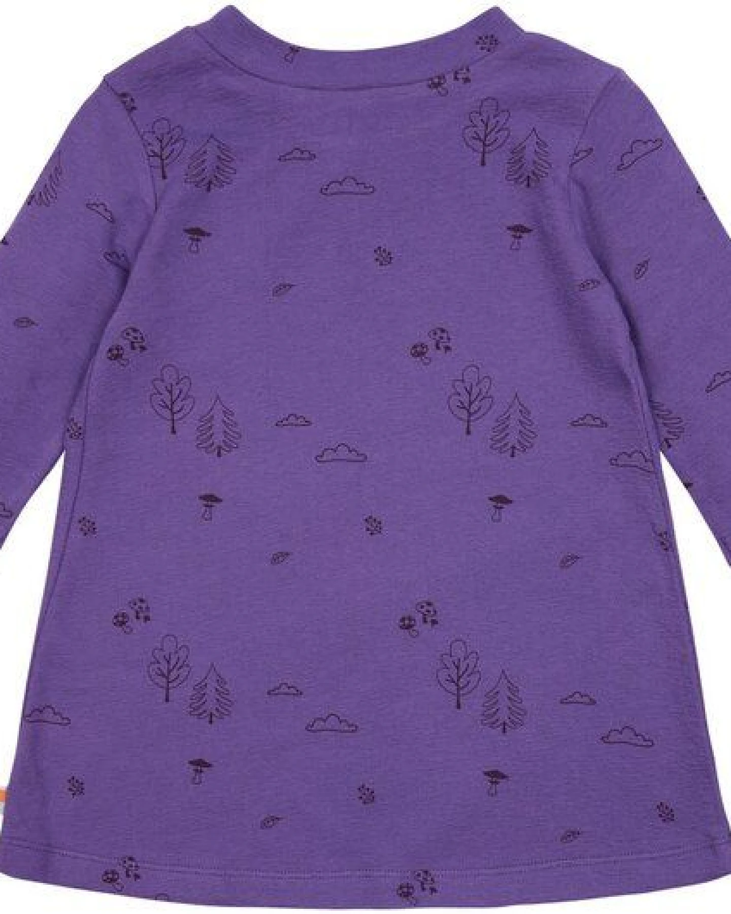 loud + proud Baby & Kinder Kleid Strukturstrick, GOTS-zertifiziert – Ansicht 2