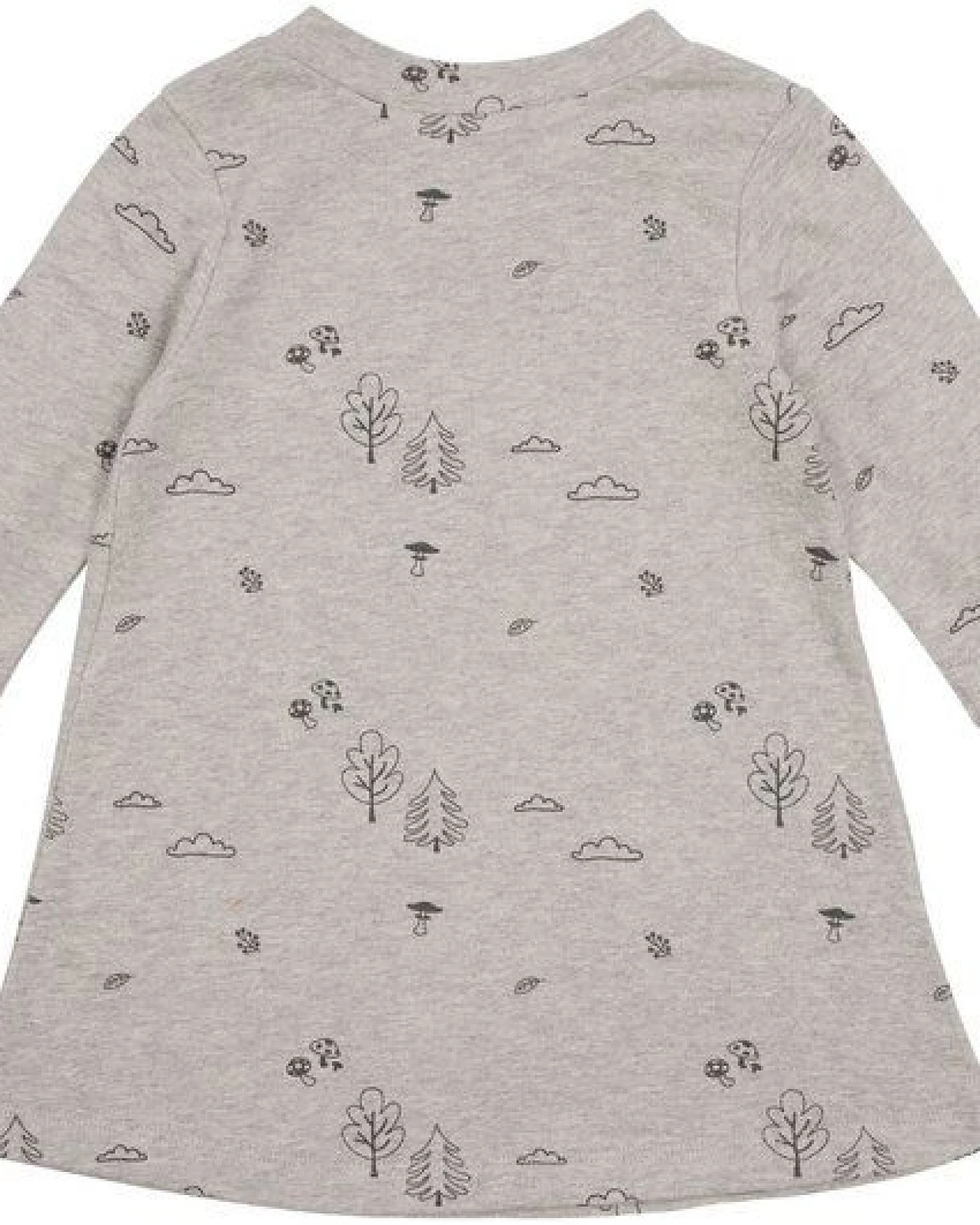 loud + proud Baby & Kinder Kleid Strukturstrick, GOTS-zertifiziert – Ansicht 2