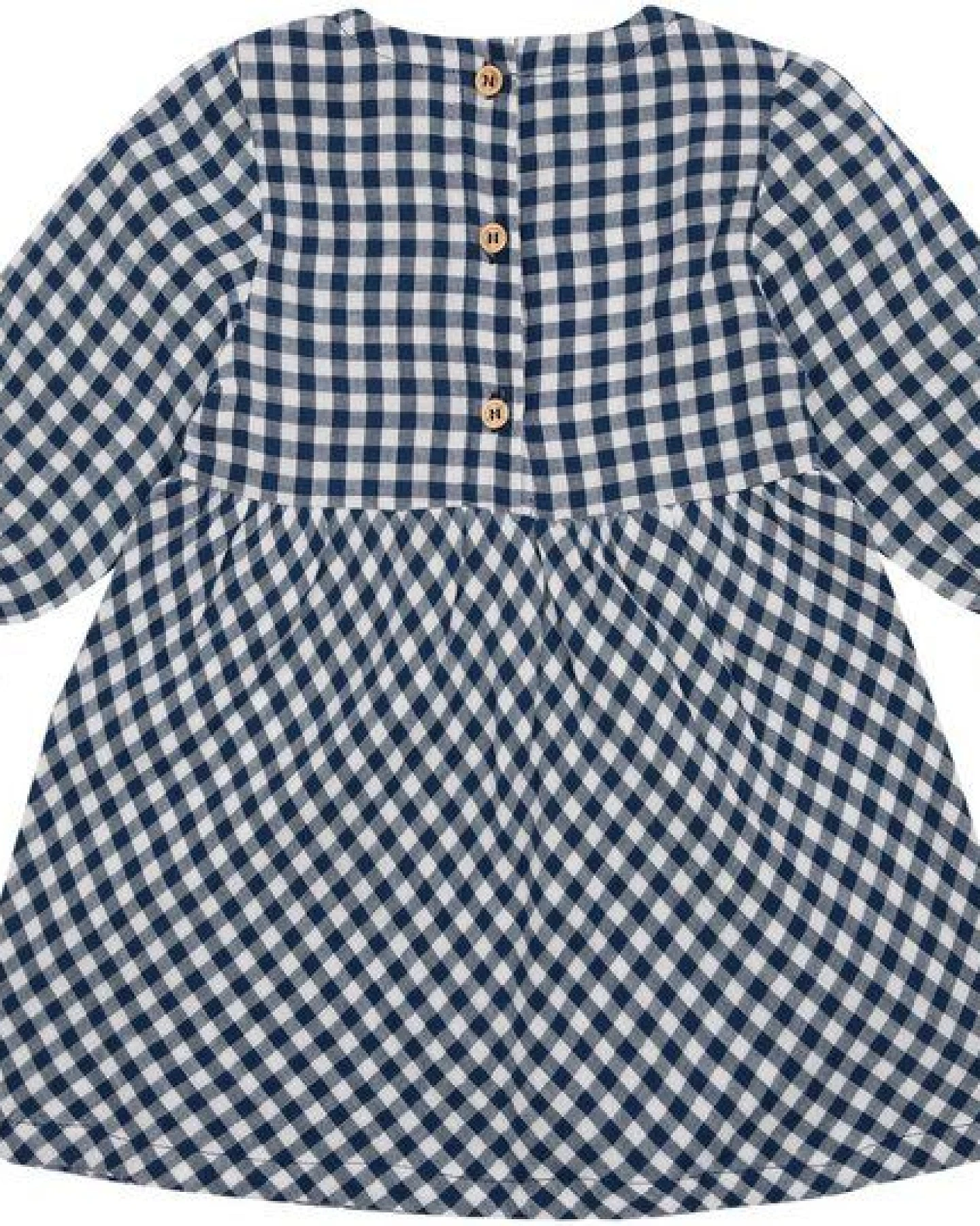 loud + proud Baby & Kinder Musselin Kleid, GOTS-zertifiziert – Ansicht 2