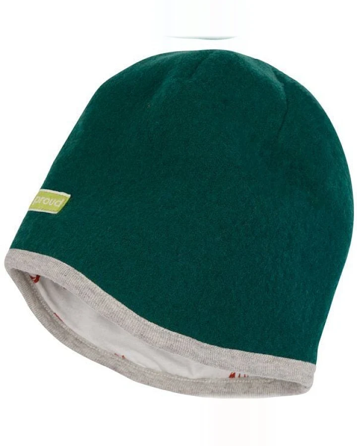 loud + proud Baby & Kinder Mütze Wollfleece, GOTS-zertifiziert