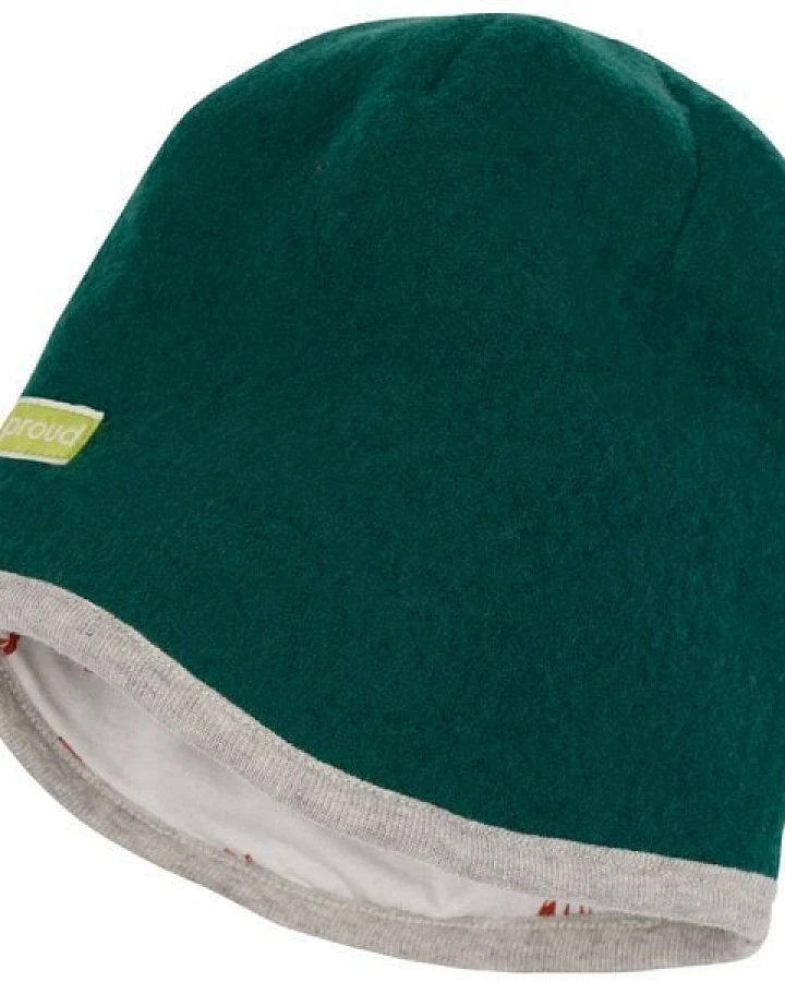 loud + proud Baby & Kinder Mütze Wollfleece, GOTS-zertifiziert