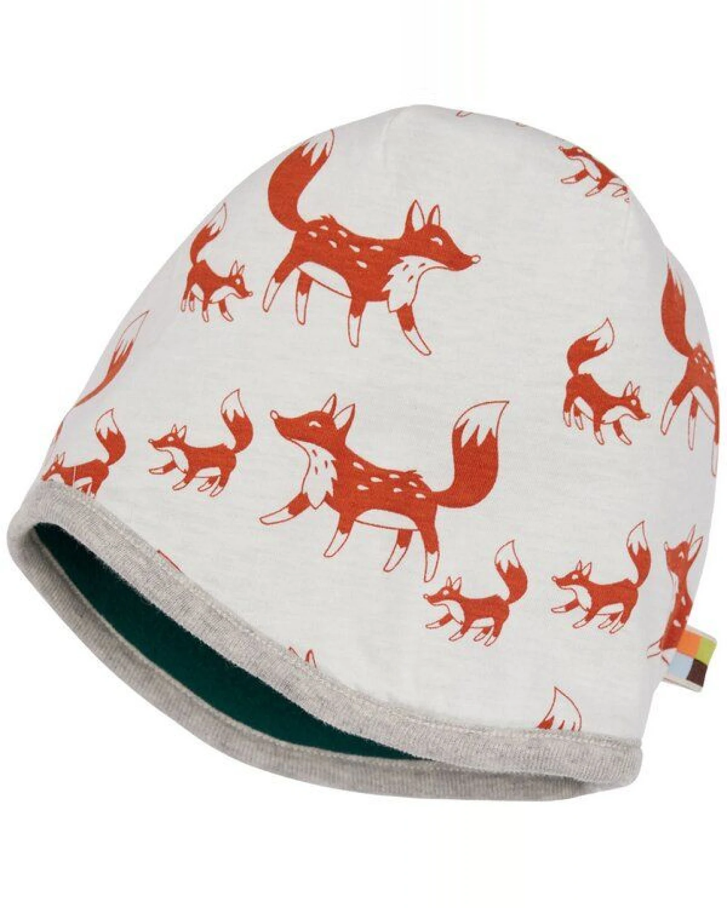 loud + proud Baby & Kinder Mütze Wollfleece, GOTS-zertifiziert – Ansicht 2