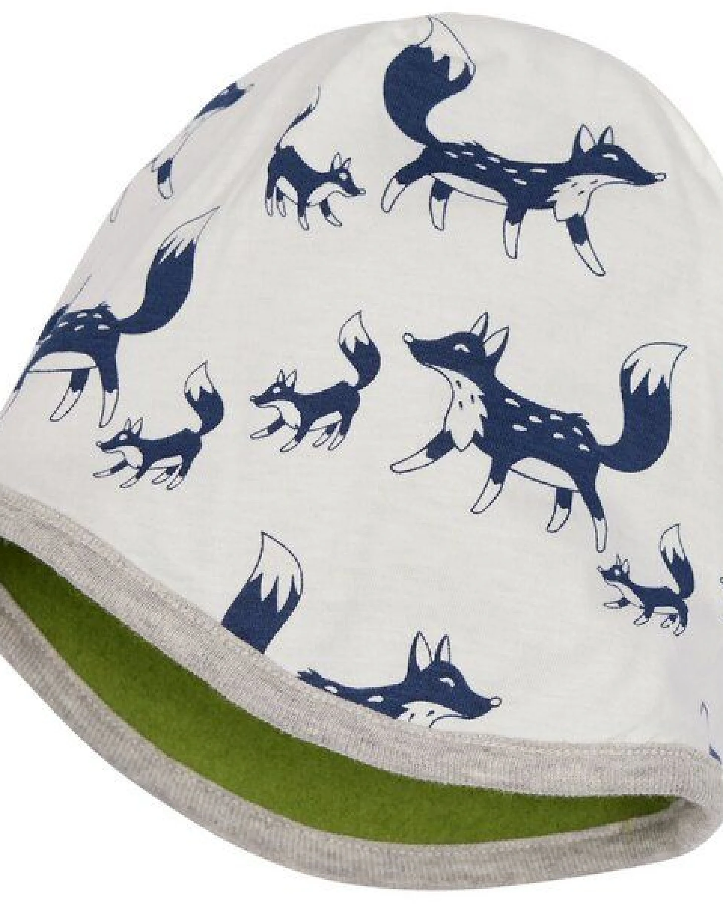 loud + proud Baby & Kinder Mütze Wollfleece, GOTS-zertifiziert – Ansicht 2