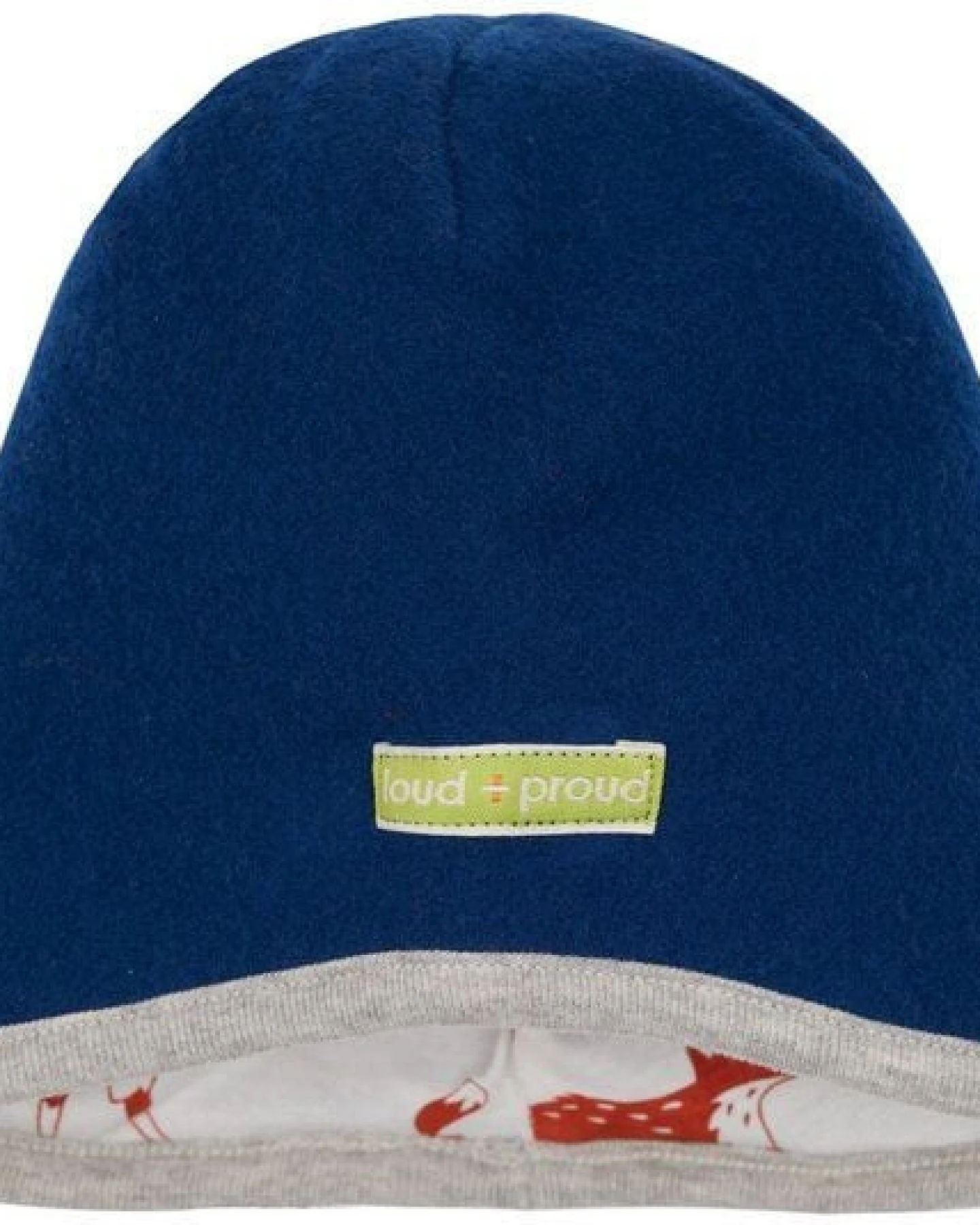 loud + proud Baby & Kinder Mütze Wollfleece, GOTS-zertifiziert – Ansicht 3