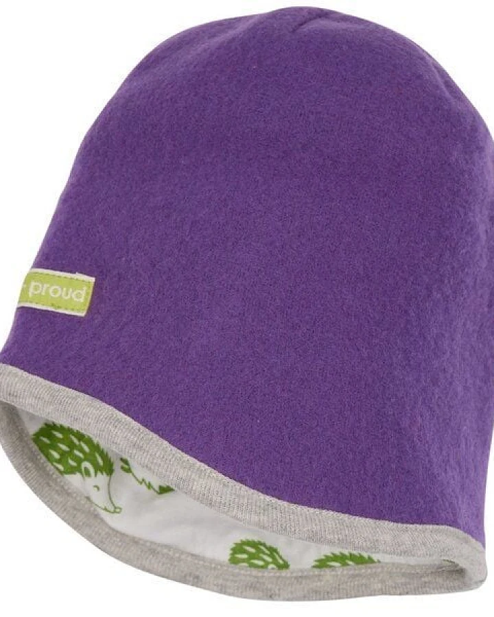 loud + proud Baby & Kinder Mütze Wollfleece, GOTS-zertifiziert