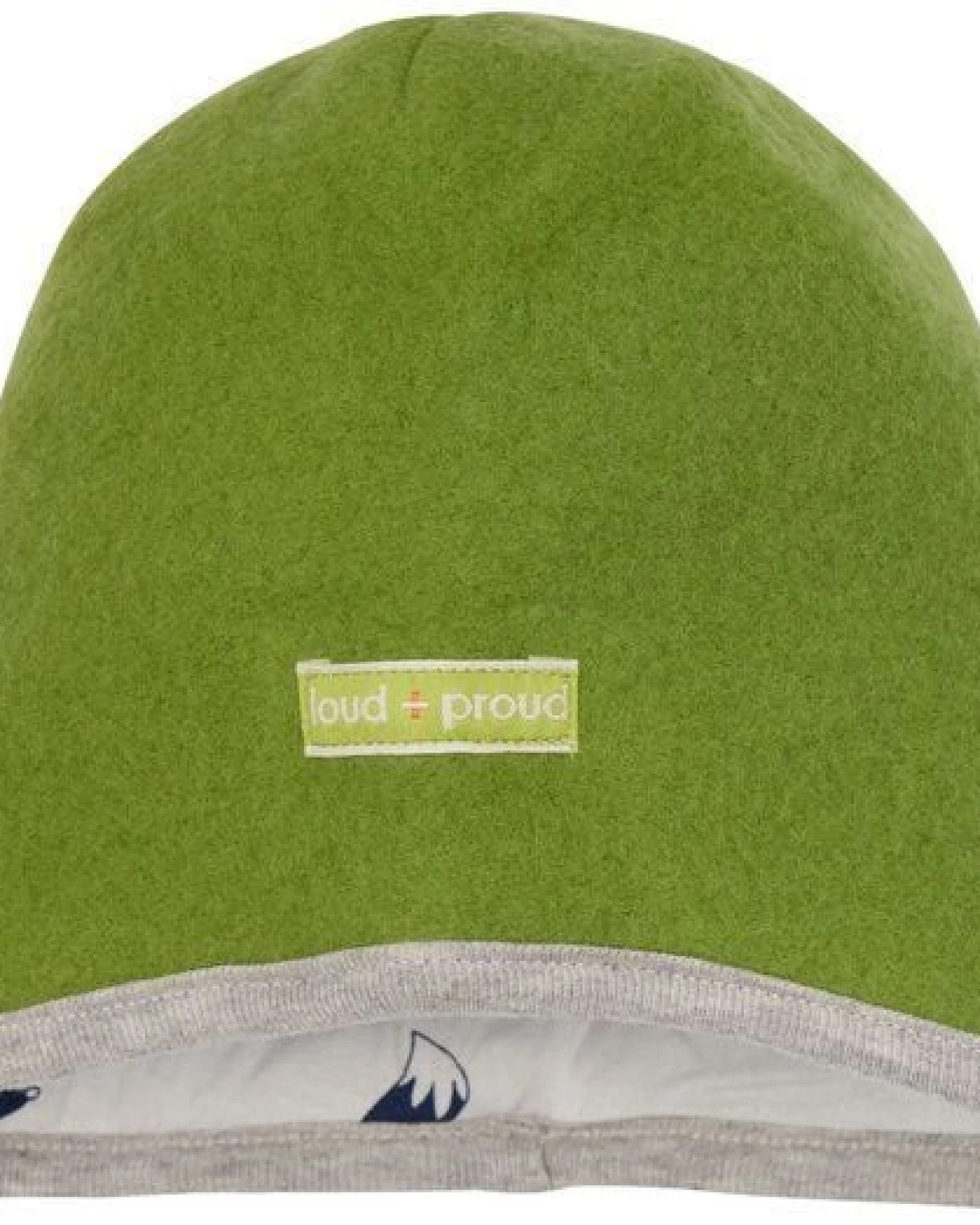 loud + proud Baby & Kinder Mütze Wollfleece, GOTS-zertifiziert – Ansicht 3