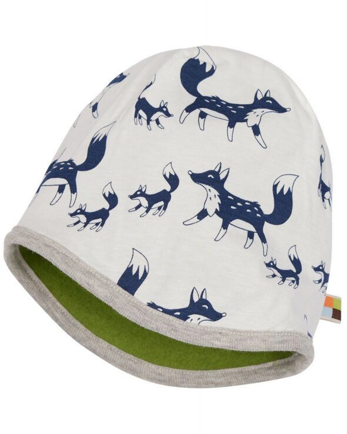 loud + proud Baby & Kinder Mütze Wollfleece, GOTS-zertifiziert – Ansicht 2
