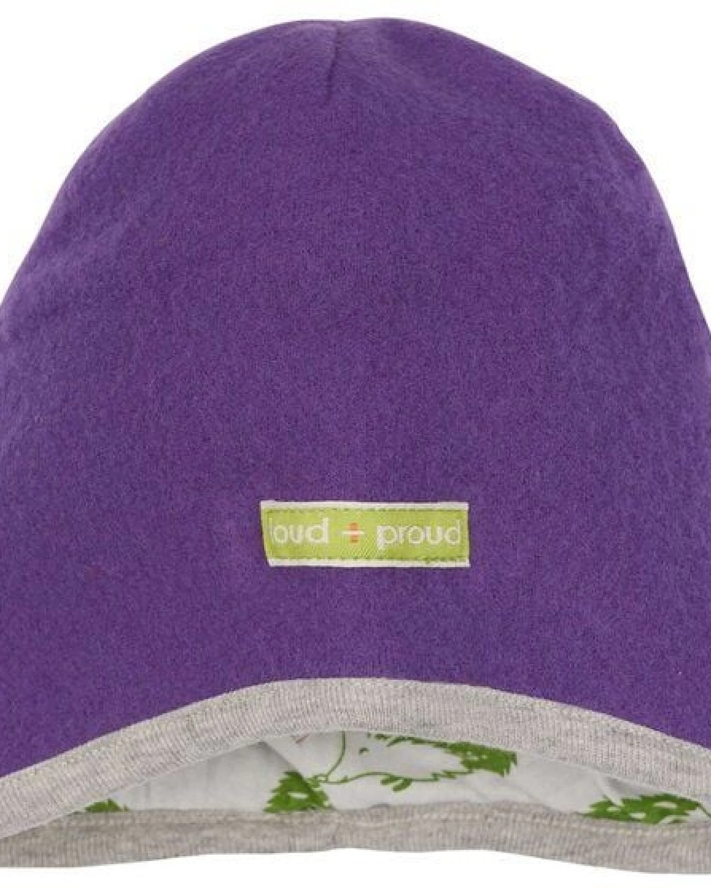 loud + proud Baby & Kinder Mütze Wollfleece, GOTS-zertifiziert – Ansicht 3