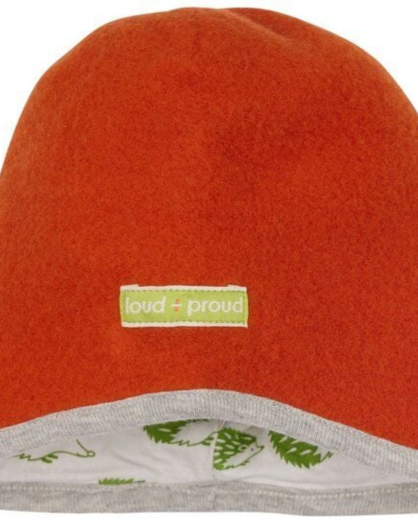 loud + proud Baby & Kinder Mütze Wollfleece, GOTS-zertifiziert – Ansicht 3