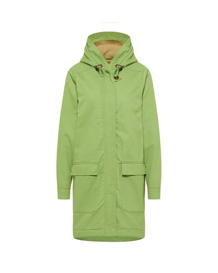 Tranquillo - Women's Gefütterte Jacke aus Twill Pocket - Mantel Gr 44 grün