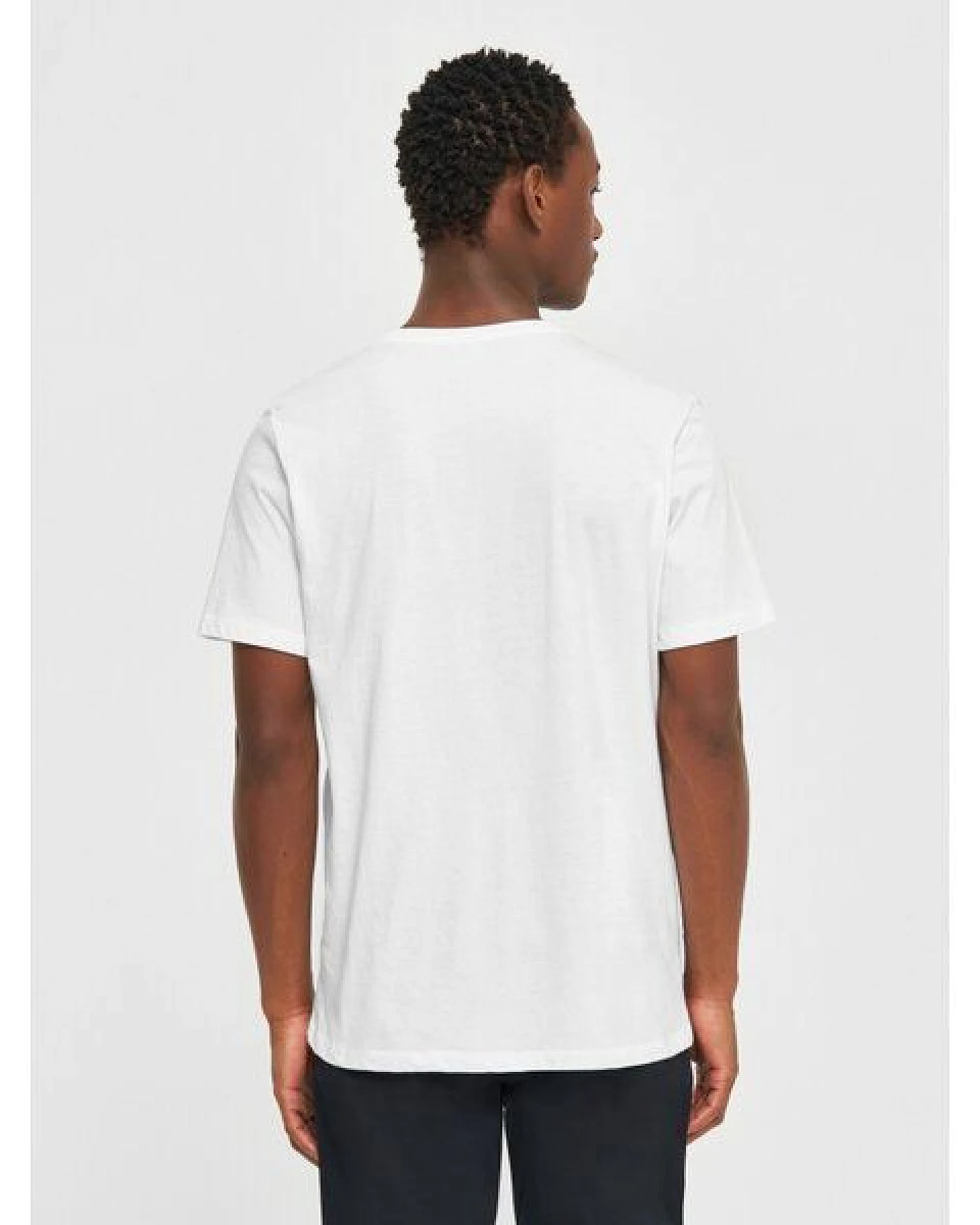 KnowledgeCotton Apparel Herren Basic Tee "AGNAR" - GOTS/Vegan – Ansicht 4