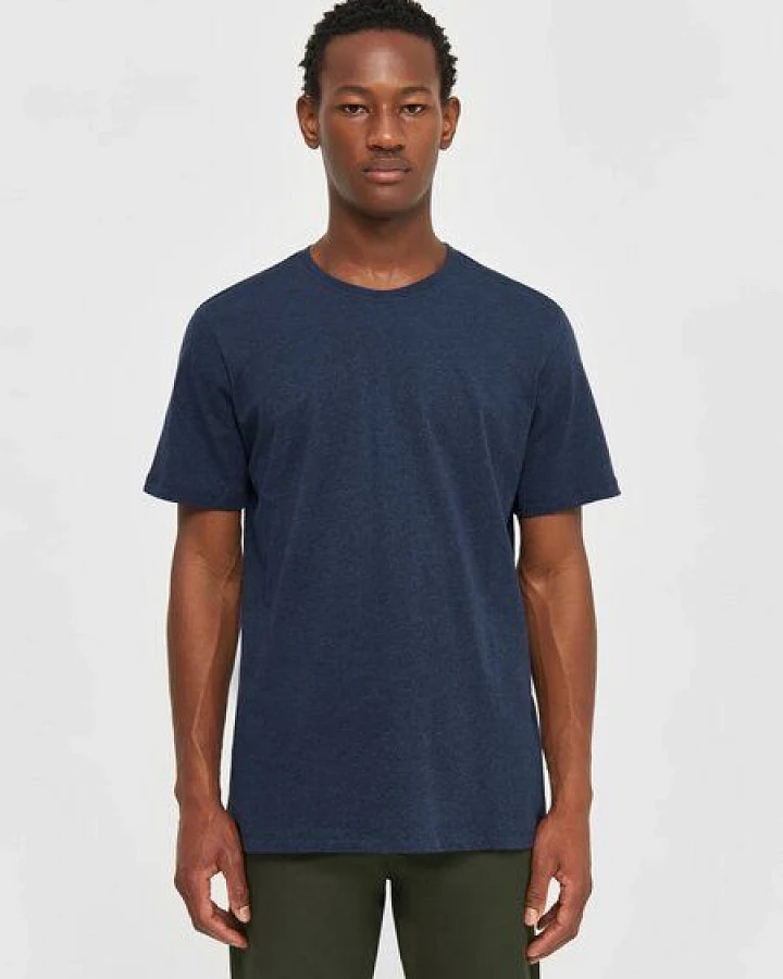 KnowledgeCotton Apparel Herren Basic Tee "AGNAR" - GOTS/Vegan