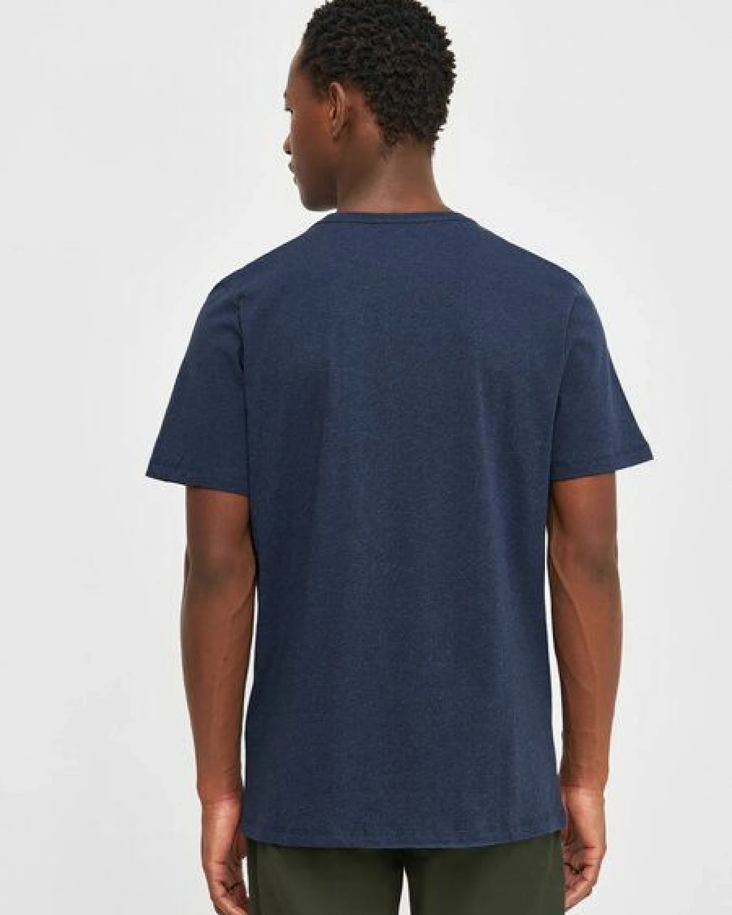 KnowledgeCotton Apparel Herren Basic Tee "AGNAR" - GOTS/Vegan – Ansicht 2
