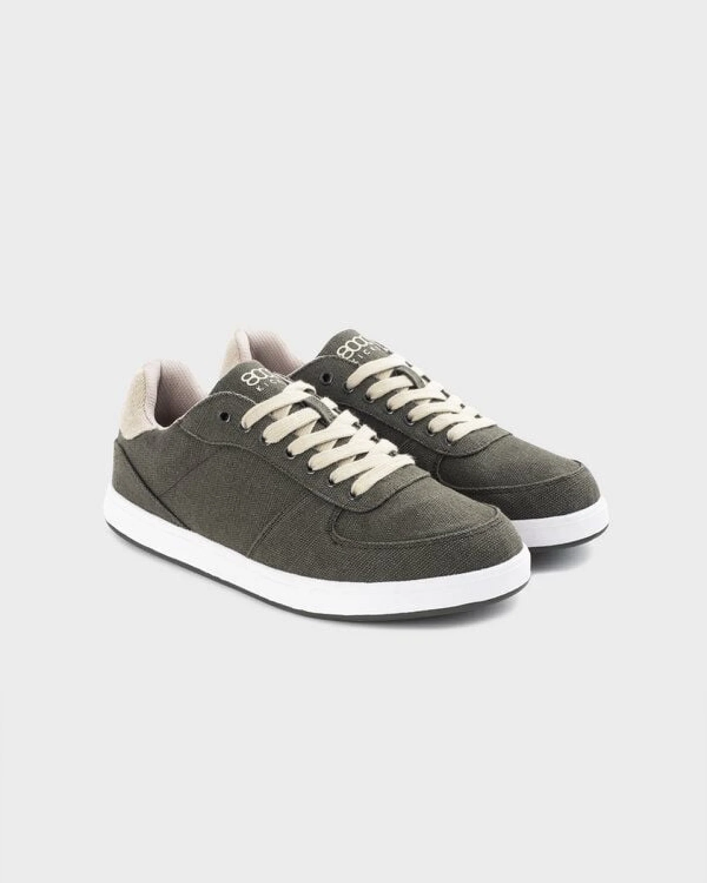8000Kicks Seeker Dunkelgrün - Wasserabweisender Hanfschuh – Ansicht 2