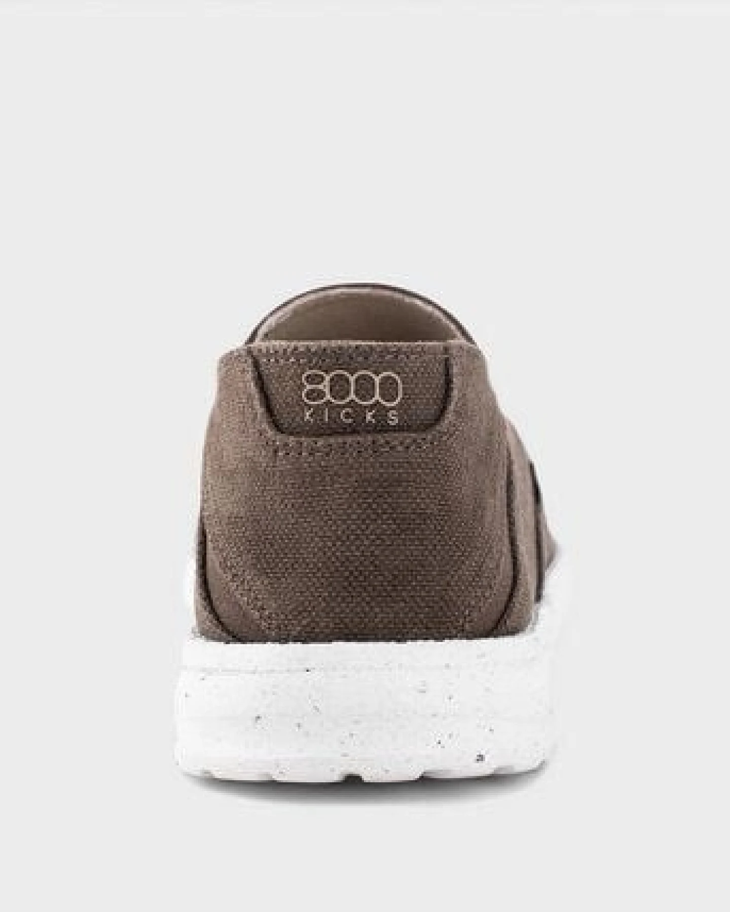 8000Kicks SunSlide Hanf-Slipper in Dunkelbraun – Ansicht 4