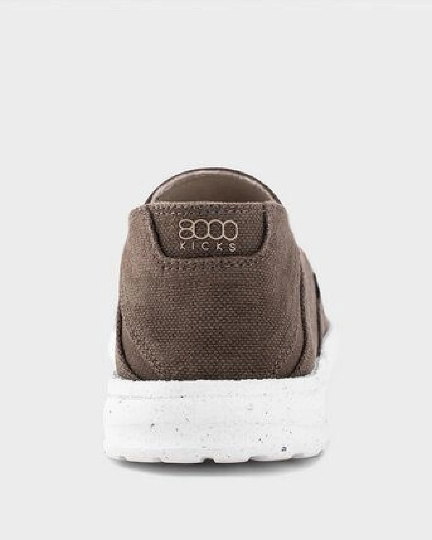8000Kicks SunSlide Hanf-Slipper in Dunkelbraun – Ansicht 4