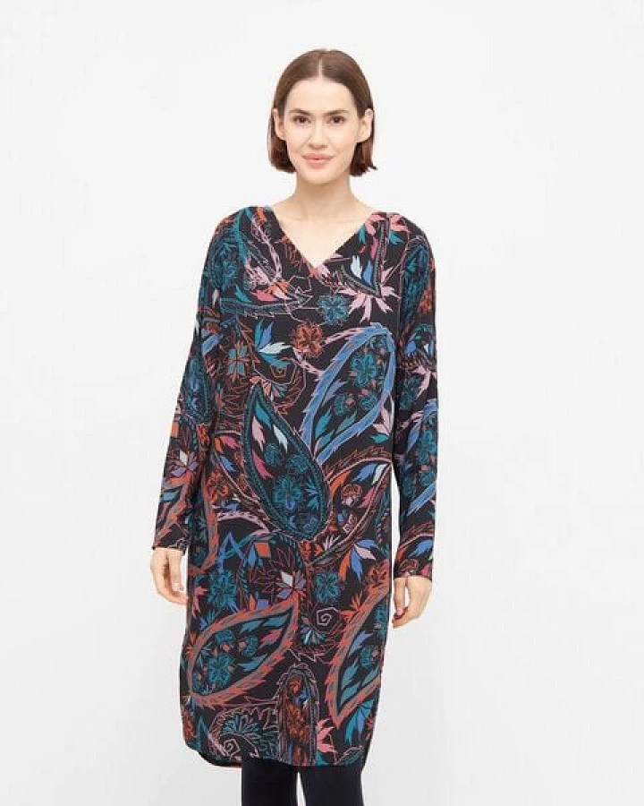 WiDDA berlin JONI Tunika mit Paisley Muster aus ECOVERO