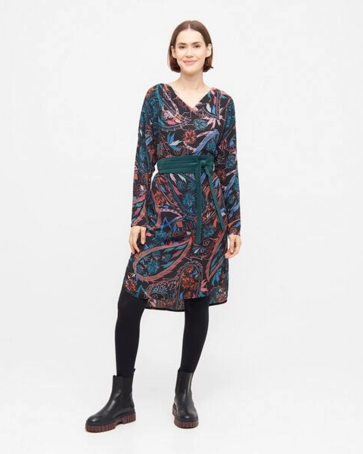 WiDDA berlin JONI Tunika mit Paisley Muster aus ECOVERO – Ansicht 2