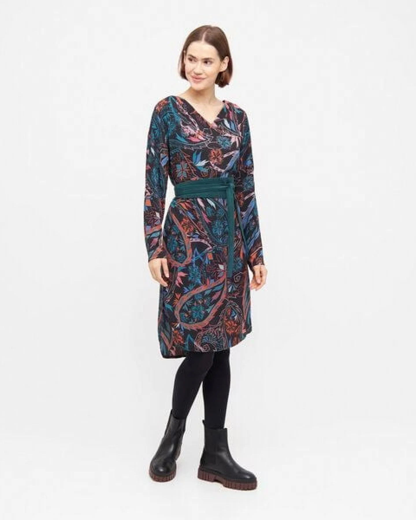 WiDDA berlin JONI Tunika mit Paisley Muster aus ECOVERO – Ansicht 3