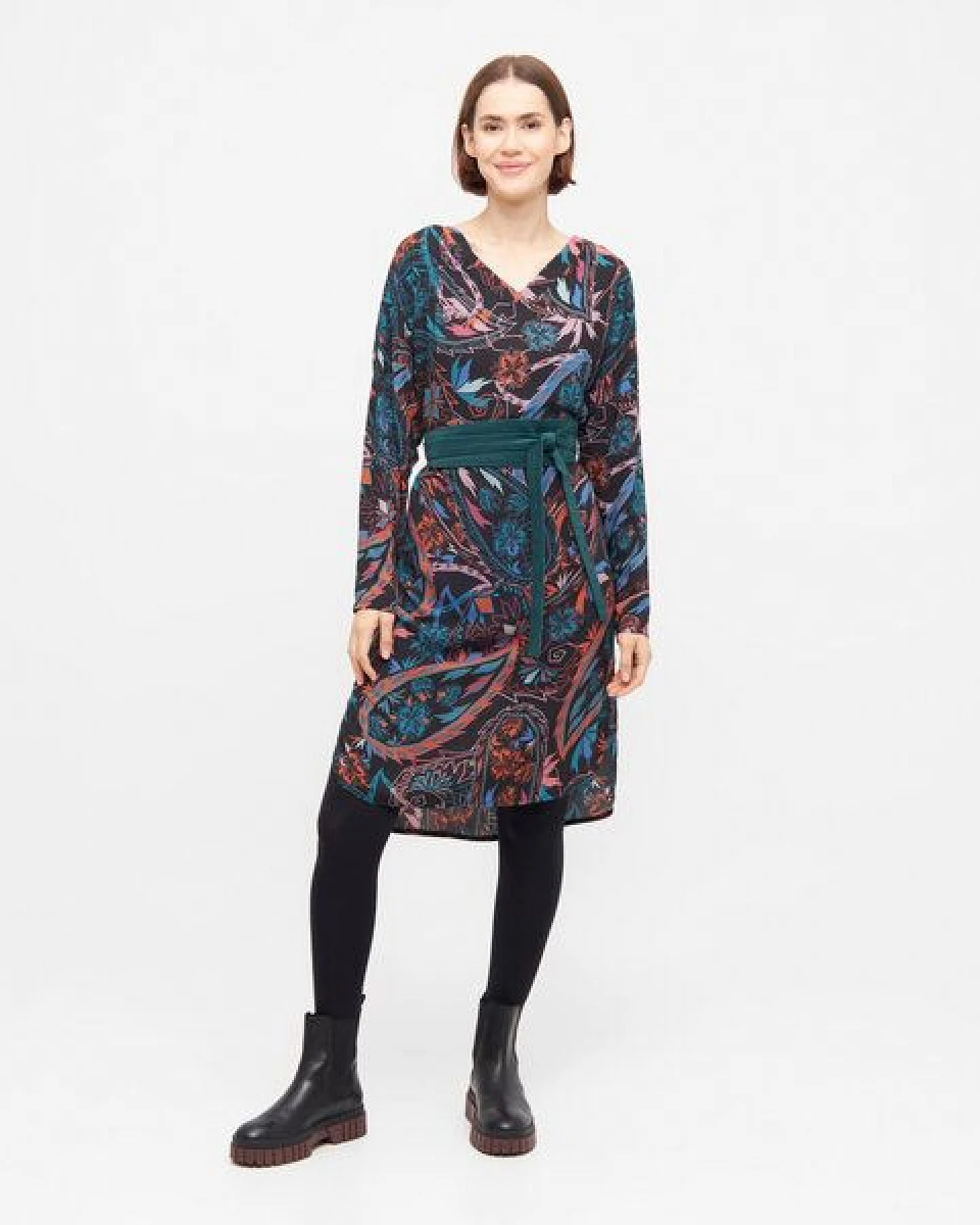 WiDDA berlin JONI Tunika mit Paisley Muster aus ECOVERO – Ansicht 2