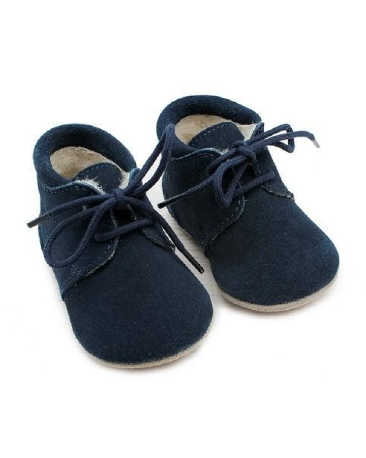 Pololo Laufanfänger- Barfußschuh "Porto", mit Wollfutter, 3 Farben, Gr. 20 - 23