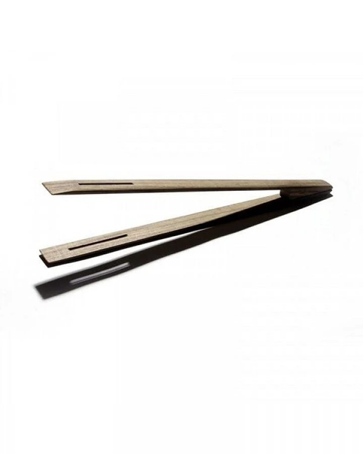 Side by Side Zange aus Nussbaumholz, Antipastizange