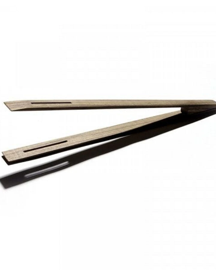 Side by Side Zange aus Nussbaumholz, Antipastizange
